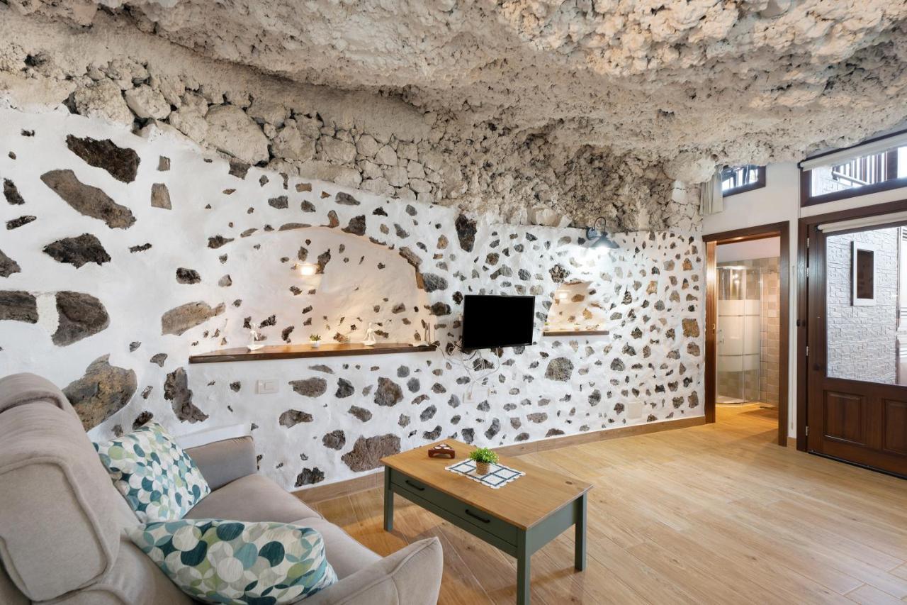 Appartement Cueva El Desvelo à Tijarafe Extérieur photo